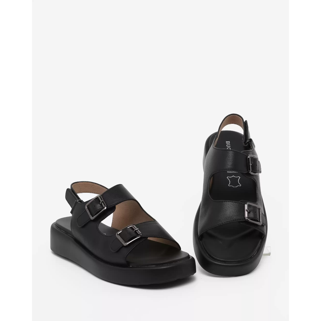 BUCCHERI AGUEDA Sandal Sepatu Wanita Terbaru-vg1057-Black