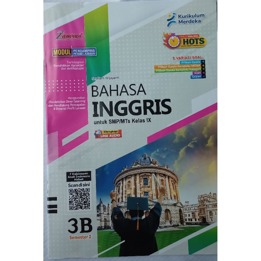 LKS SMP/MTs BAHASA INGGRIS KELAS 9 SEMESTER 2 KURIKULUM MERDEKA