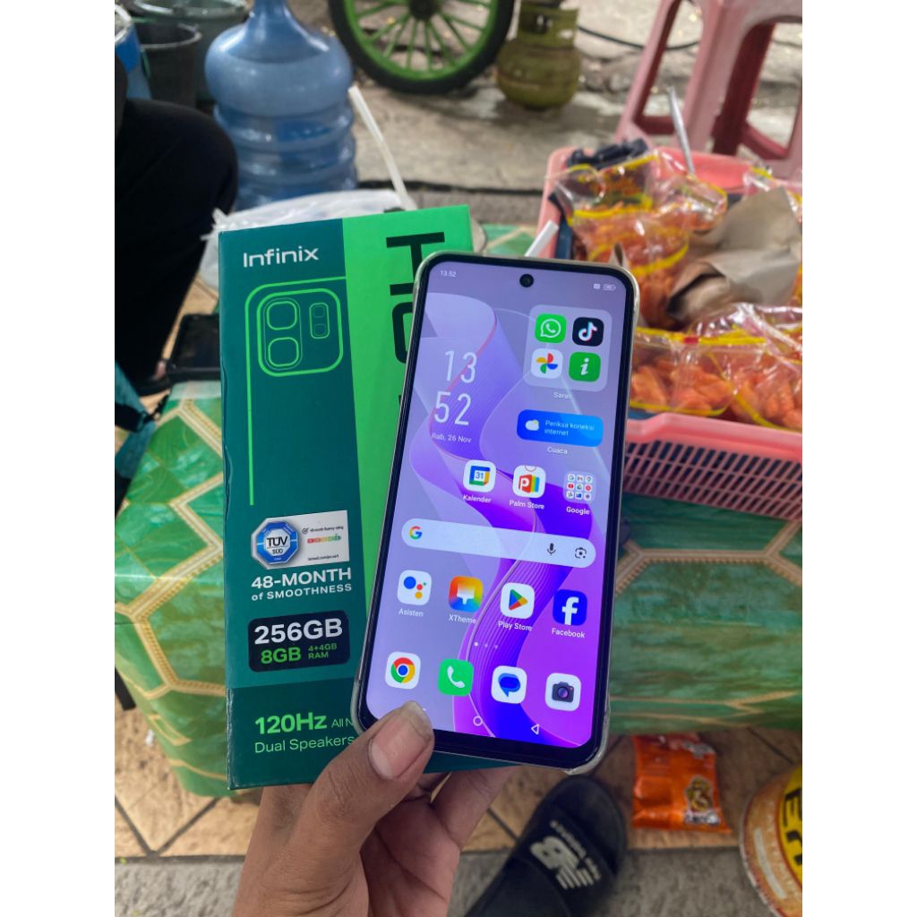 infinix hot50i ram 8/256