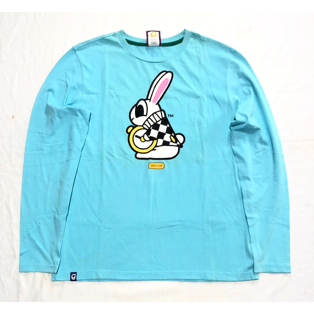KAOS LONGSLEVE PANCOAT RABBIT SECOND ORIGINAL