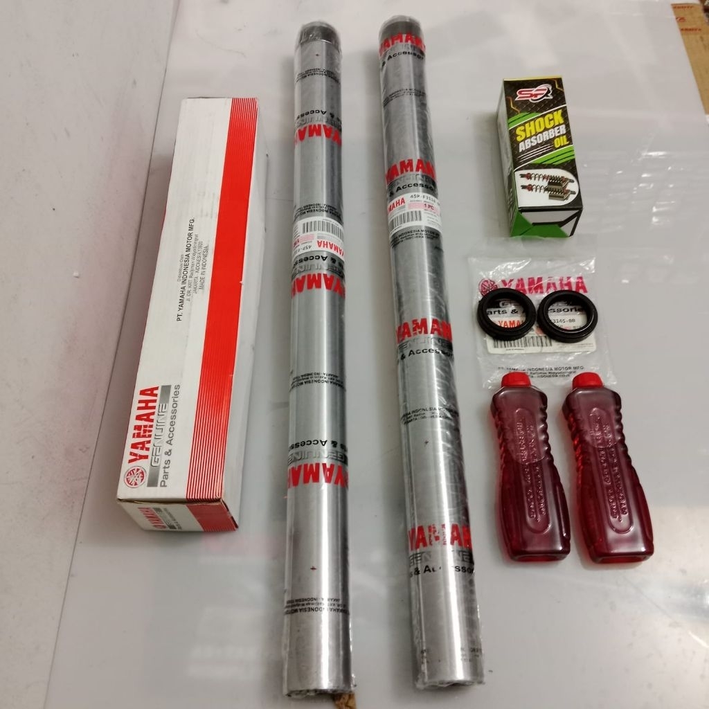 Shock Depan Only Sepasang Yamaha Byson Fi Byson Old 45P Shock Depan Byson+Seal+Oli