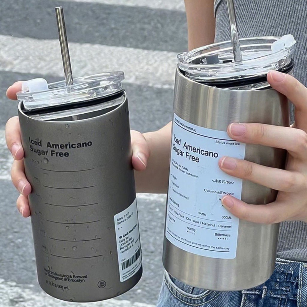 Tumbler Stainless Steel  | Tumbler Tahan Dingin Tumbler Kopi | Tumbler Tahan Panas Dingin 24 Jam - F