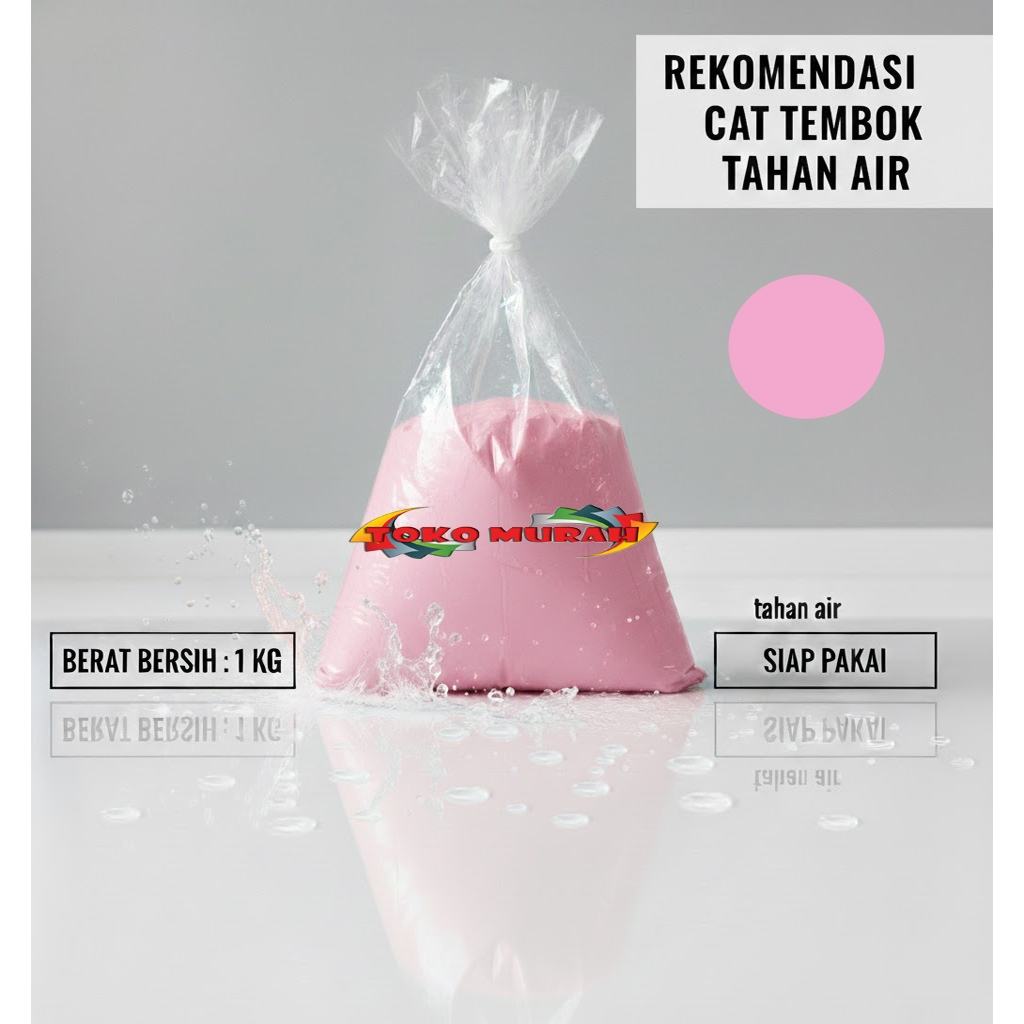 Cat Dinding / Cat Tembok Anti Air Dan Jamur / Cat Tembok Mengkilap / Cat Tembok Warna Ping