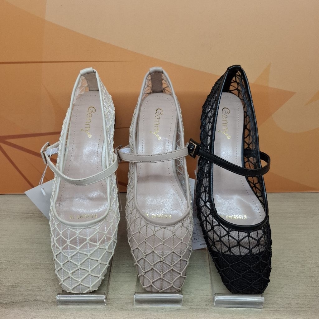 Sepatu Mary Jane Wanita Brand GENNY ORI