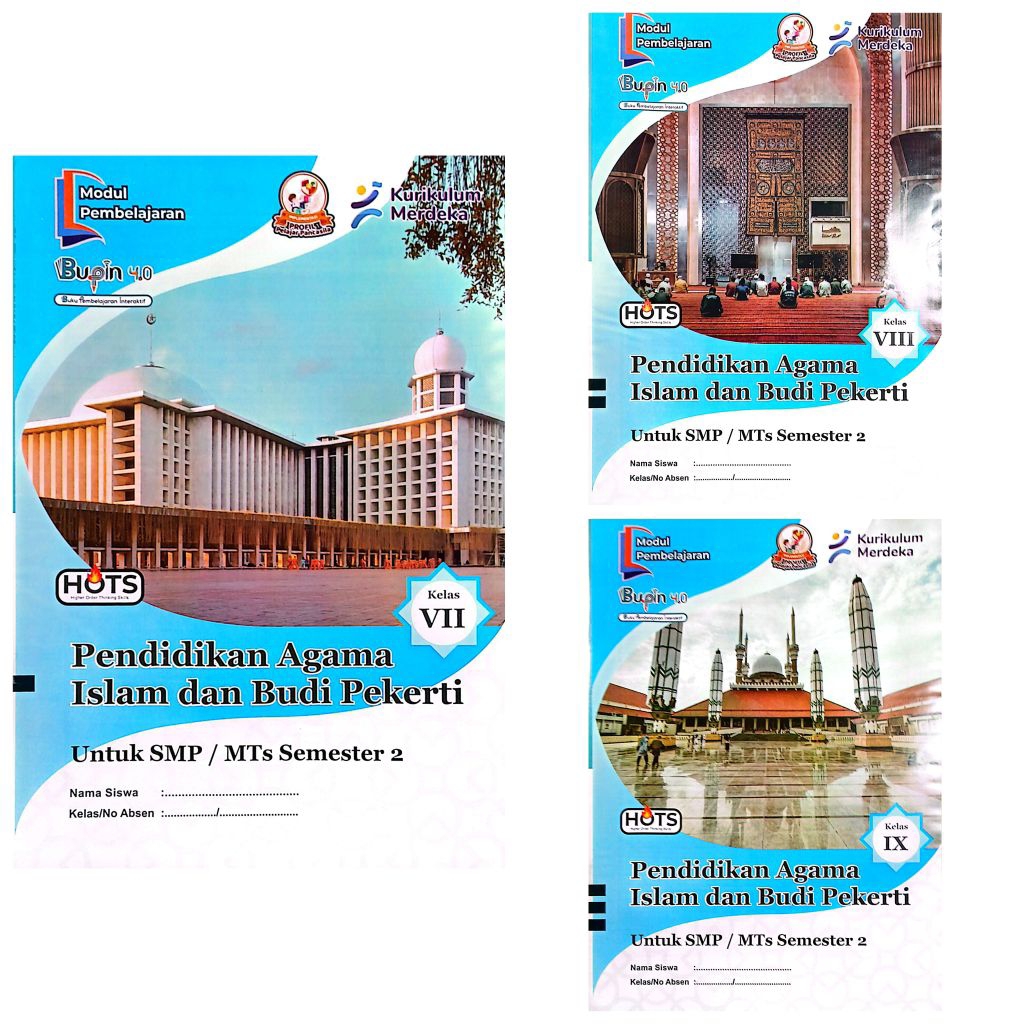 LKS SMP MTS PENDIDIKAN AGAMA ISLAM KELAS 7 8 9 SEMESTER 2 GENAP TA.2025-2026 KURIKULUM MERDEKA