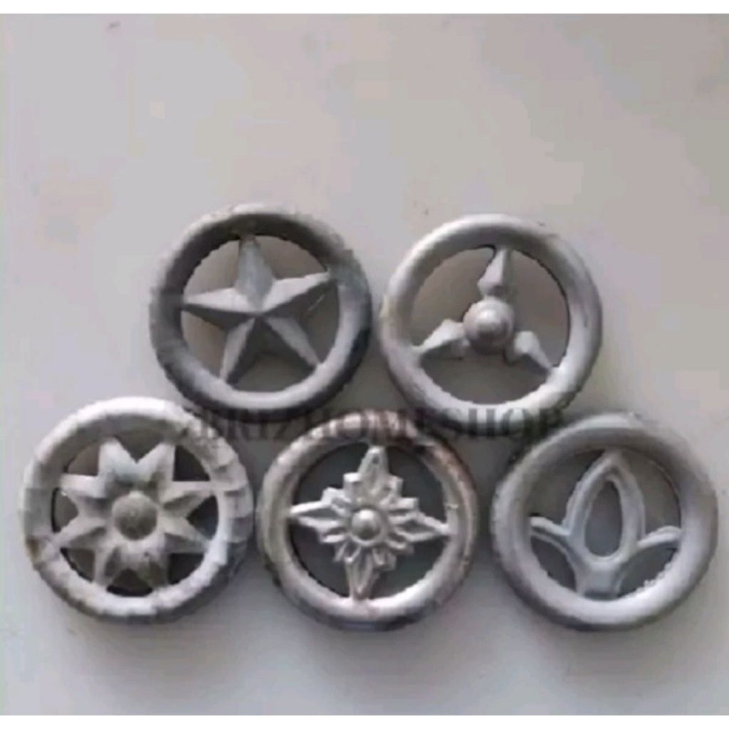 RING BINTANG AKSESORIS ORNAMEN PAGAR BESI