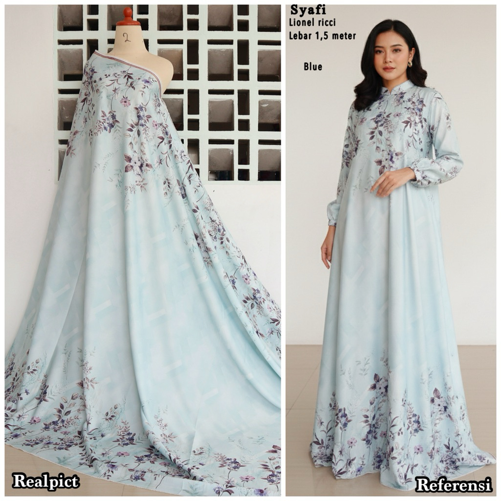 Kain lionel richie | kain tidak mengkilat per setengah meter