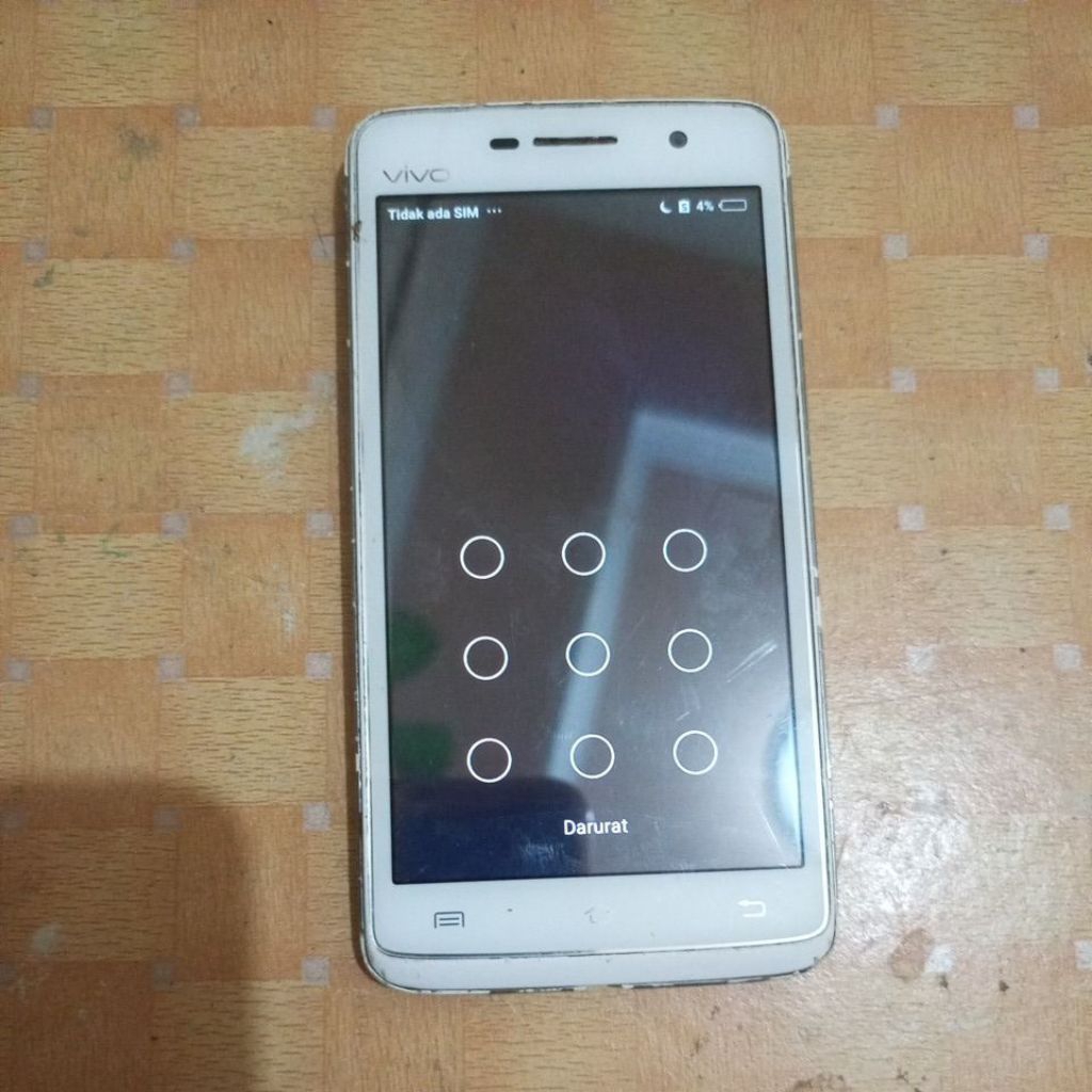 lcd touskrin+prame vivo y21 lama 2015 ori copotan