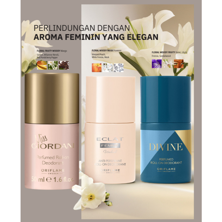 Oriflame Roll On Deodorant
