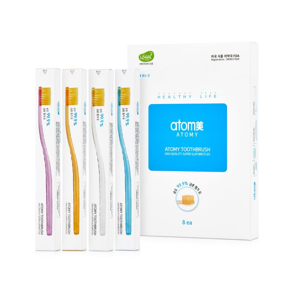 Atomy Toothbrush – Sikat Gigi Premium dengan Bubuk Emas 99,9%