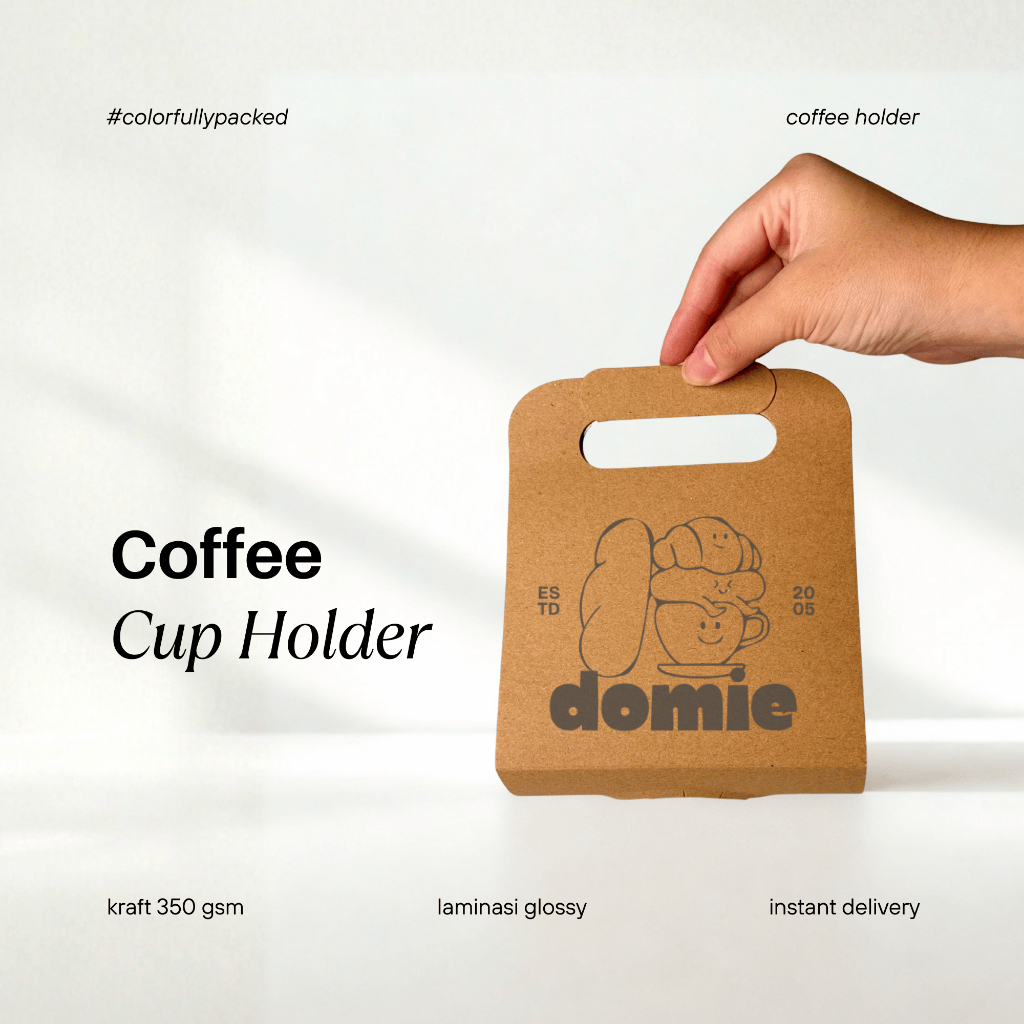 COFFEE CUP PAPER HOLDER | CUP HOLDER | COFFEE HOLDER KERTAS | KERTAS HOLDER CUP KOPI | HOLDER KOPI