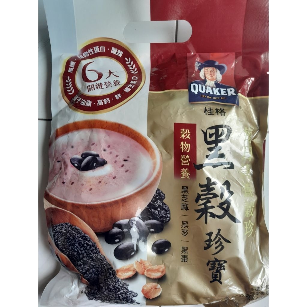 quaker oat havermut taiwan wijen hitam kurma hitam gandum hitaml