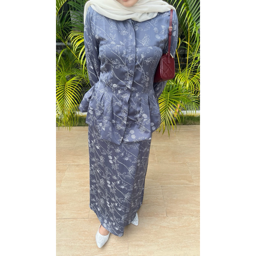 Lily Oneset Raya Series (PO BATCH 1) |Baju Lebaran | Baju melayu | Baju Lebaran Malaysia