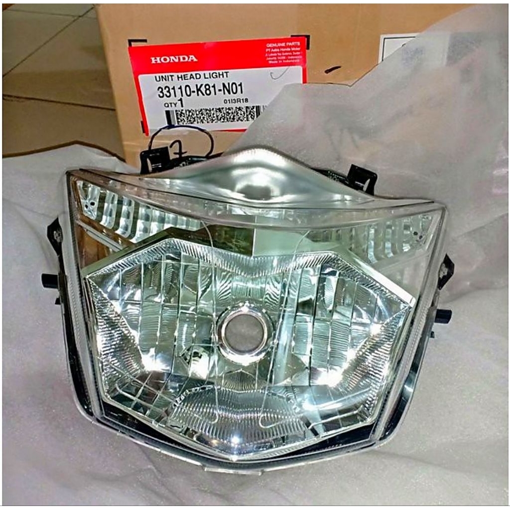 Lampu Depan Reflektor Beat eSP Beat Street 2017-2019 Asli ORI Honda 33110-K81-N01