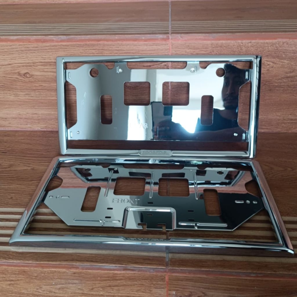 Frame Plat nomor Mobil Honda JDM original Copotan Japan