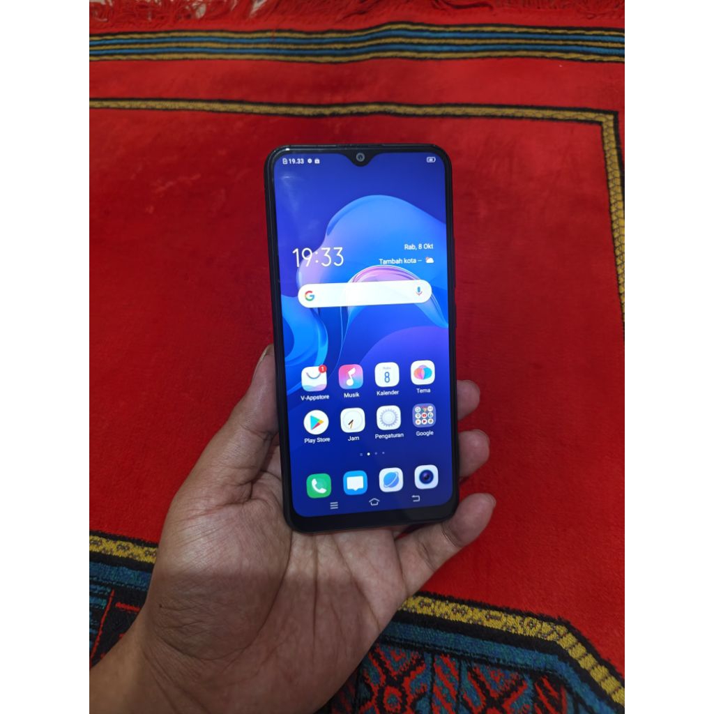 vivo y12 resmi ram 3gb 32gb wifi sim 4G mormal garansi resmi lcd ori murah