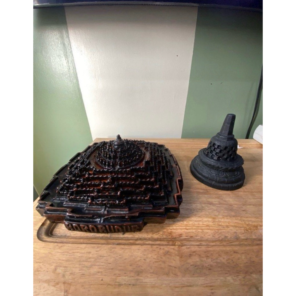 Miniatur Candi Borobudur & Prambanan