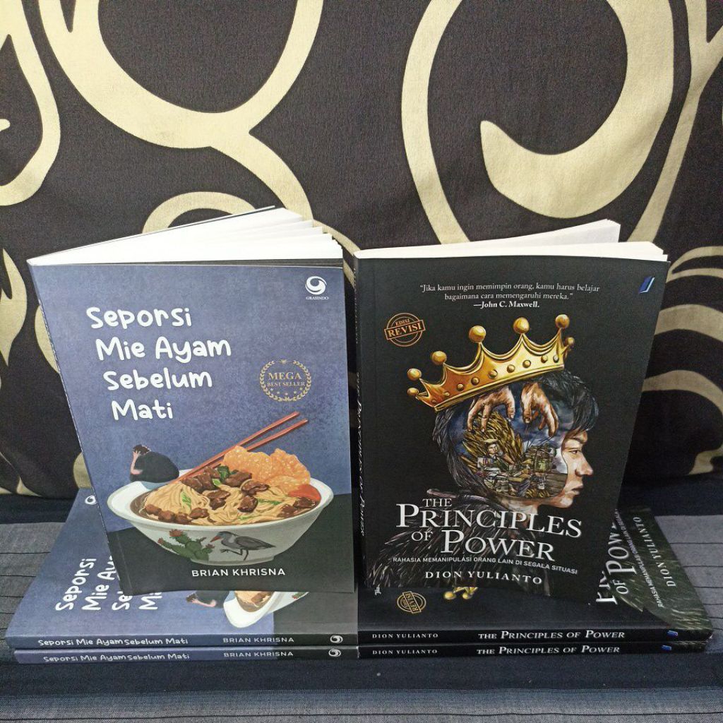 PAKET 2 BUKU THE PRINCIPLES OF POWER & MIEAYAM / BESTSELLER / ORIGINAL