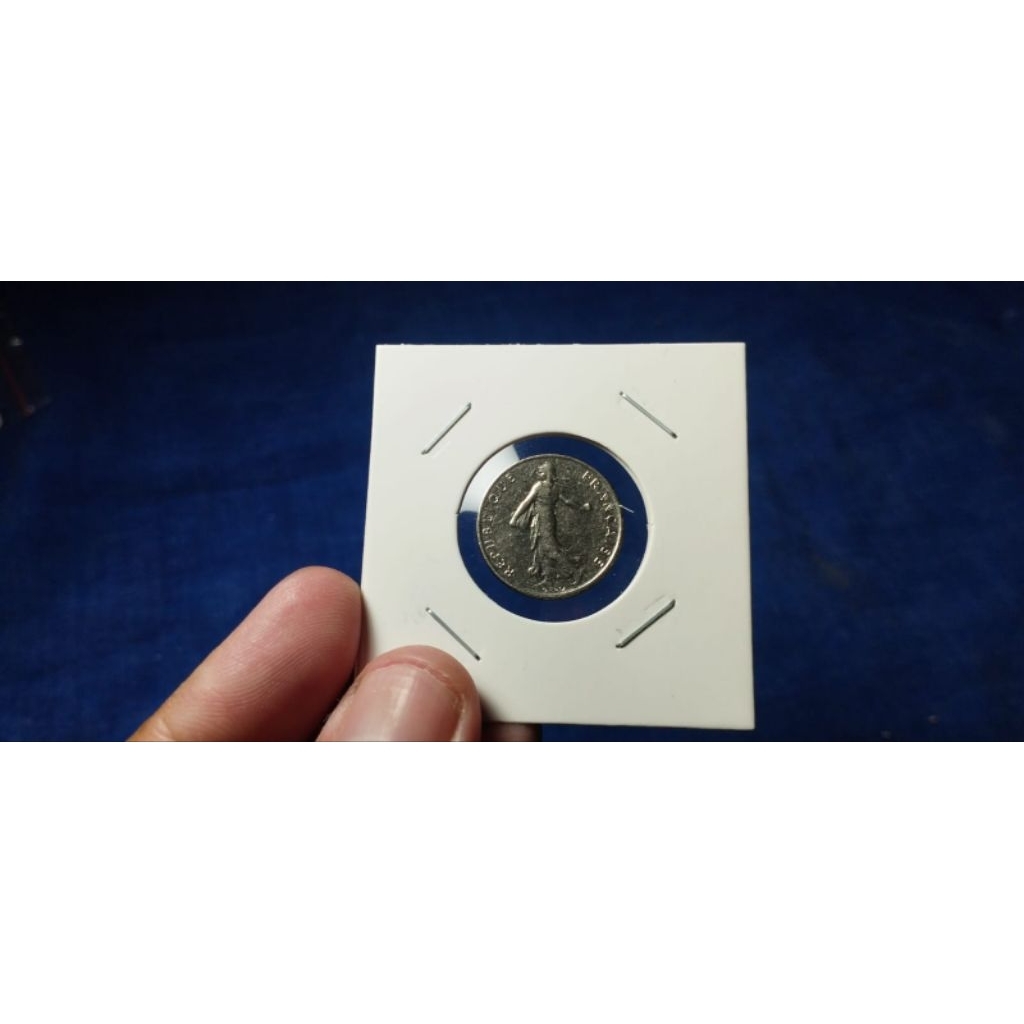 KOIN PRANCIS 1/2 FRANC USIA 34 TAHUN