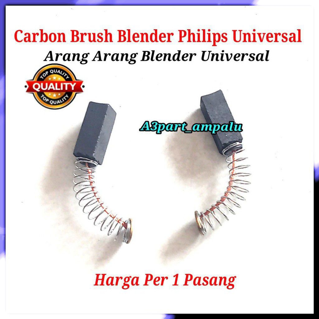 Satu Set Arang Arang Blender Philips Universal Carbon Brush Blender Philips Umum