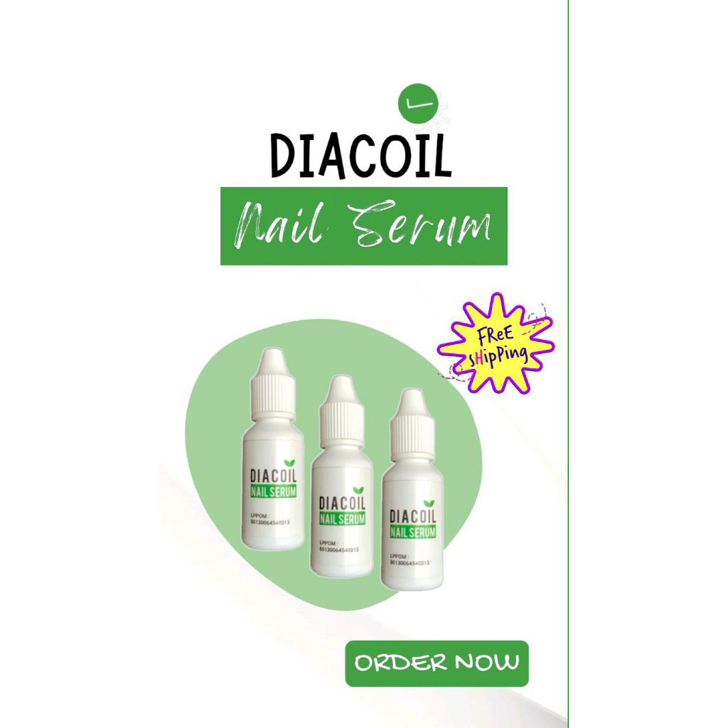 PAKET HEMAT 3 BOTOL DIACOIL NAIL SERUM