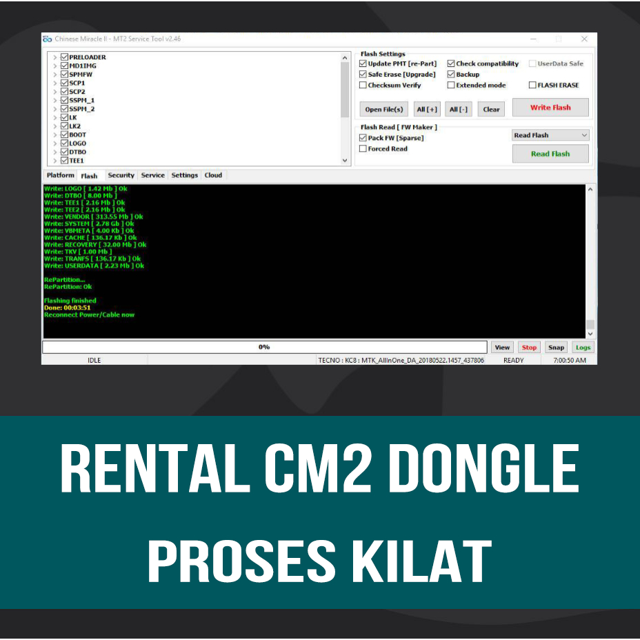 RENTAL CM2 DONGLE