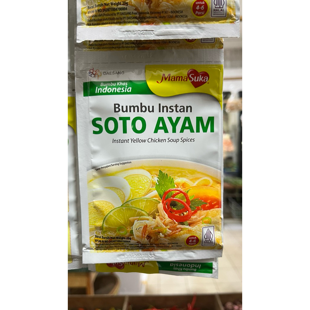 Mamasuka Bumbu Instan Soto Ayam / Rendang / Opor / Gulai