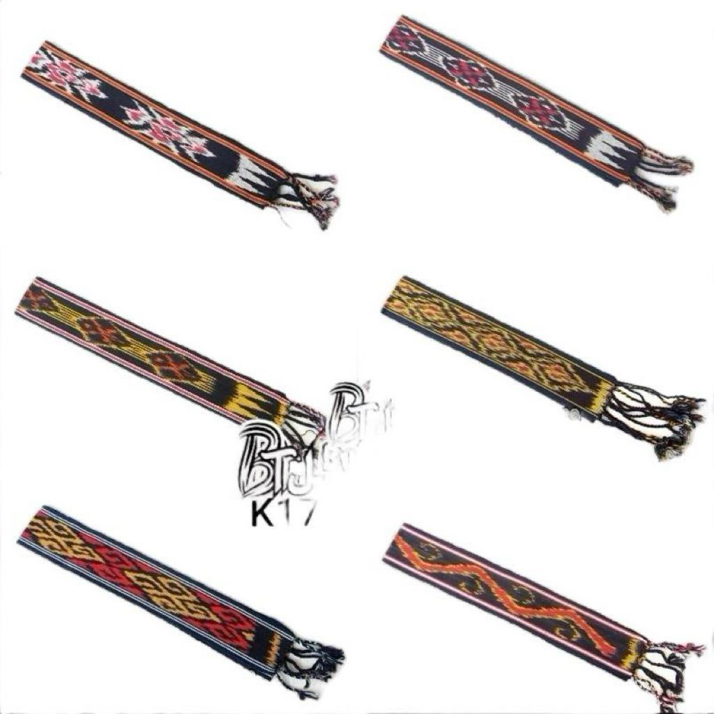 Ikat Kepala Tenun | ikat kepala khas dayak | headband tenun buatan Jepara produk Tenun