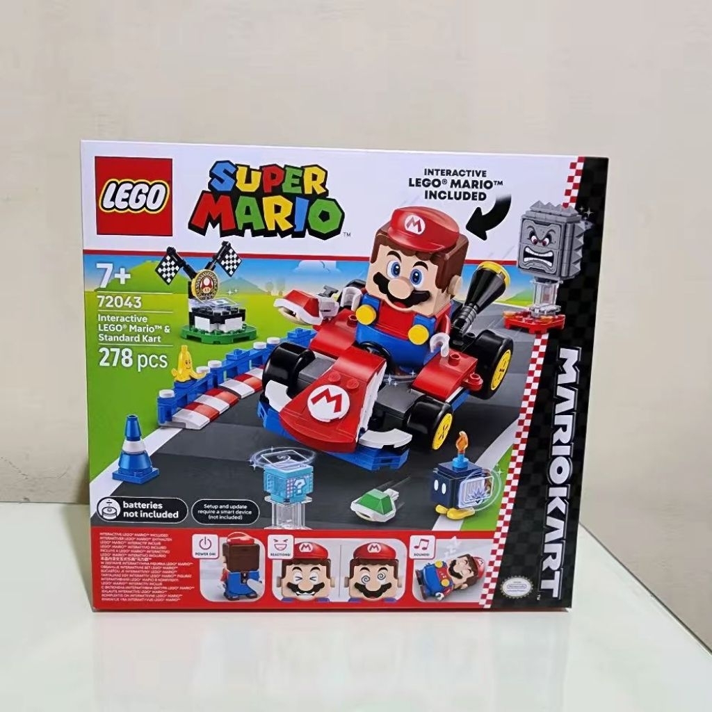 Lego Super Mario 72043 Interactive LEGO Mario & Standard Kart