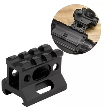 Peninggi mounting metal raiser rail gbbr dudukan teleskop telescope