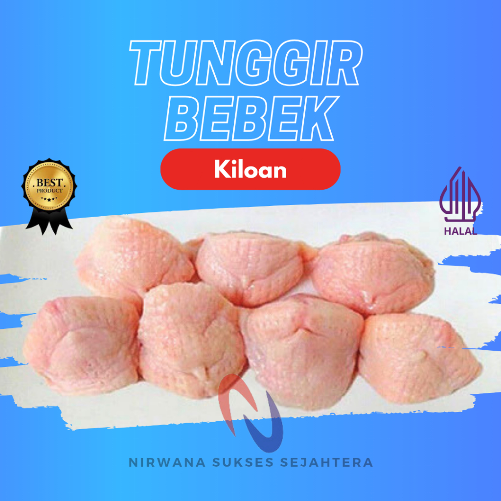 TUNGGIR, BRUTU, PANTAT, EKOR BEBEK PEKING / PEKING DUCK TAIL