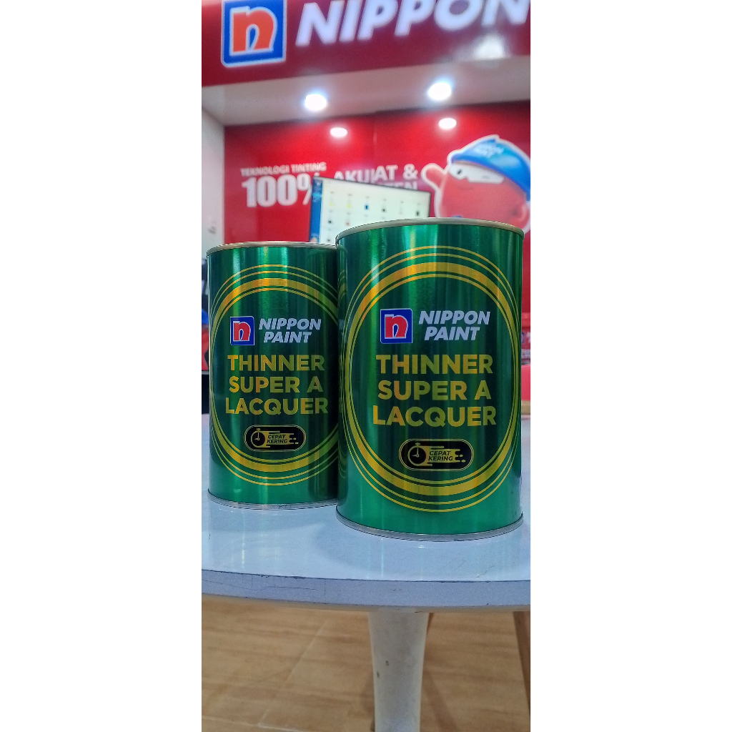 NIPPON THINNER SUPER A LACQUER / THINNER / PELARUT CAT