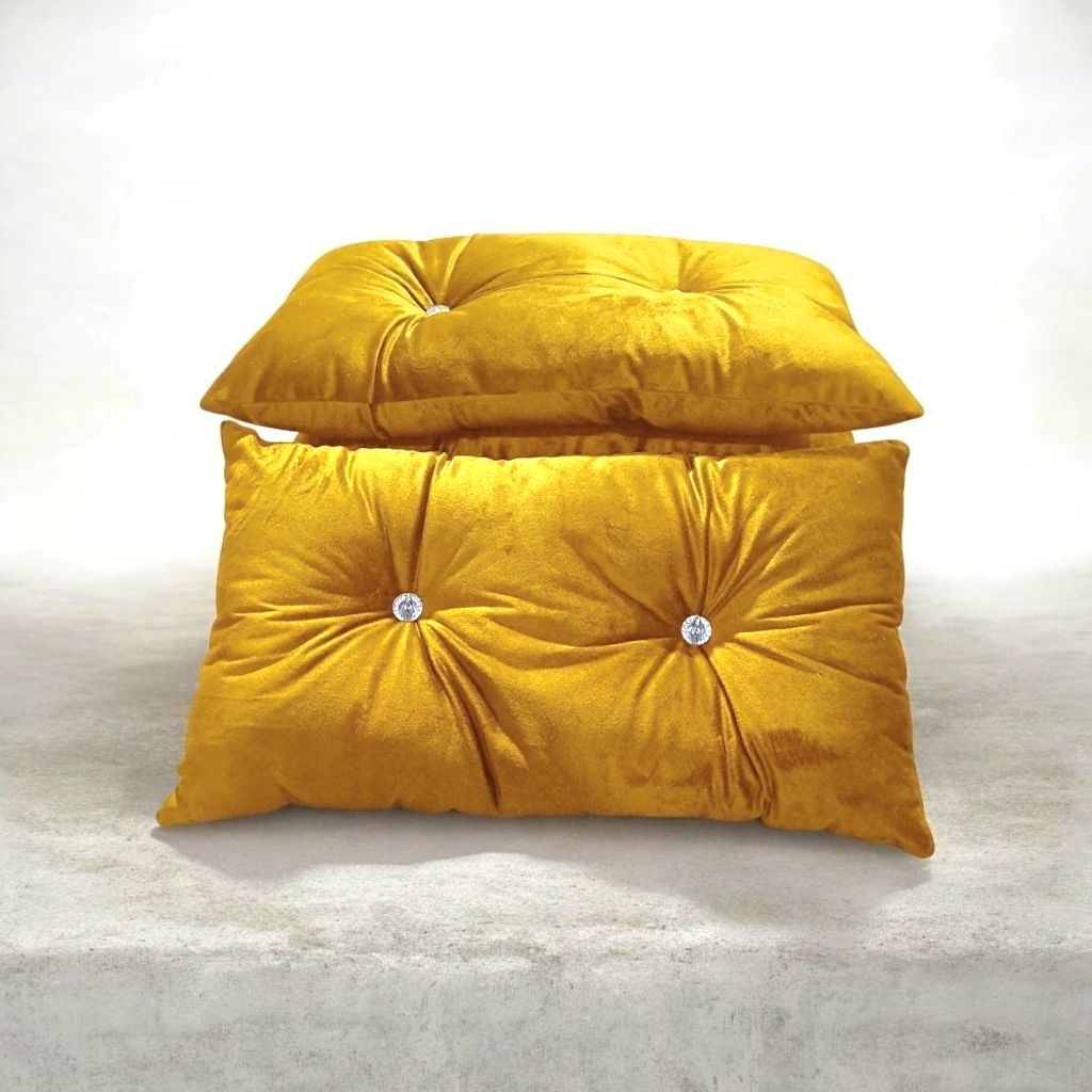 BANTAL SOFA Panjang permata beludru/Bantal sofa bulat/Bantal sofa beludru