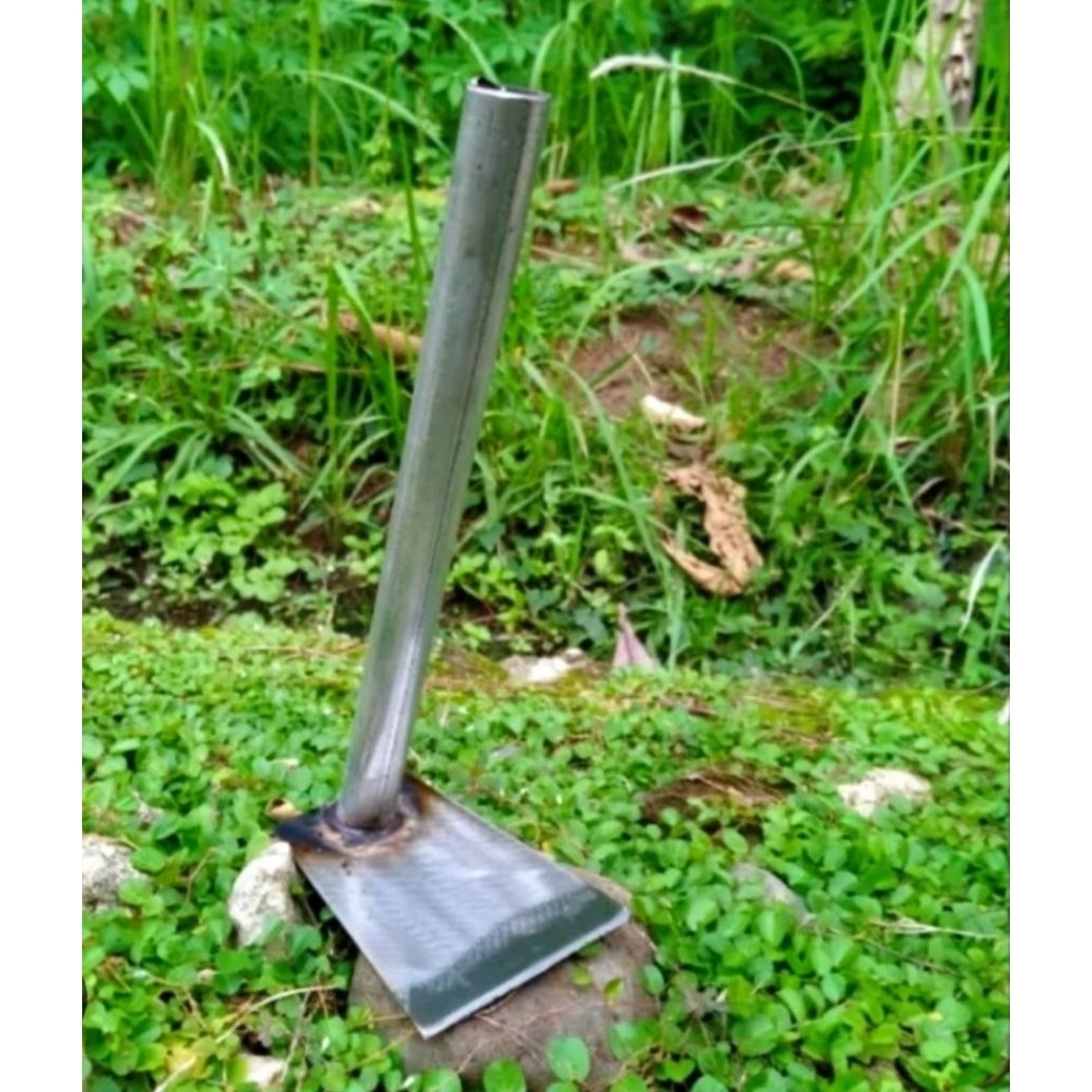 Cangkul Mini Taman Besar Gagang Pipa - Cangkul Mini Tanah Rumput - Alat Perkebunan