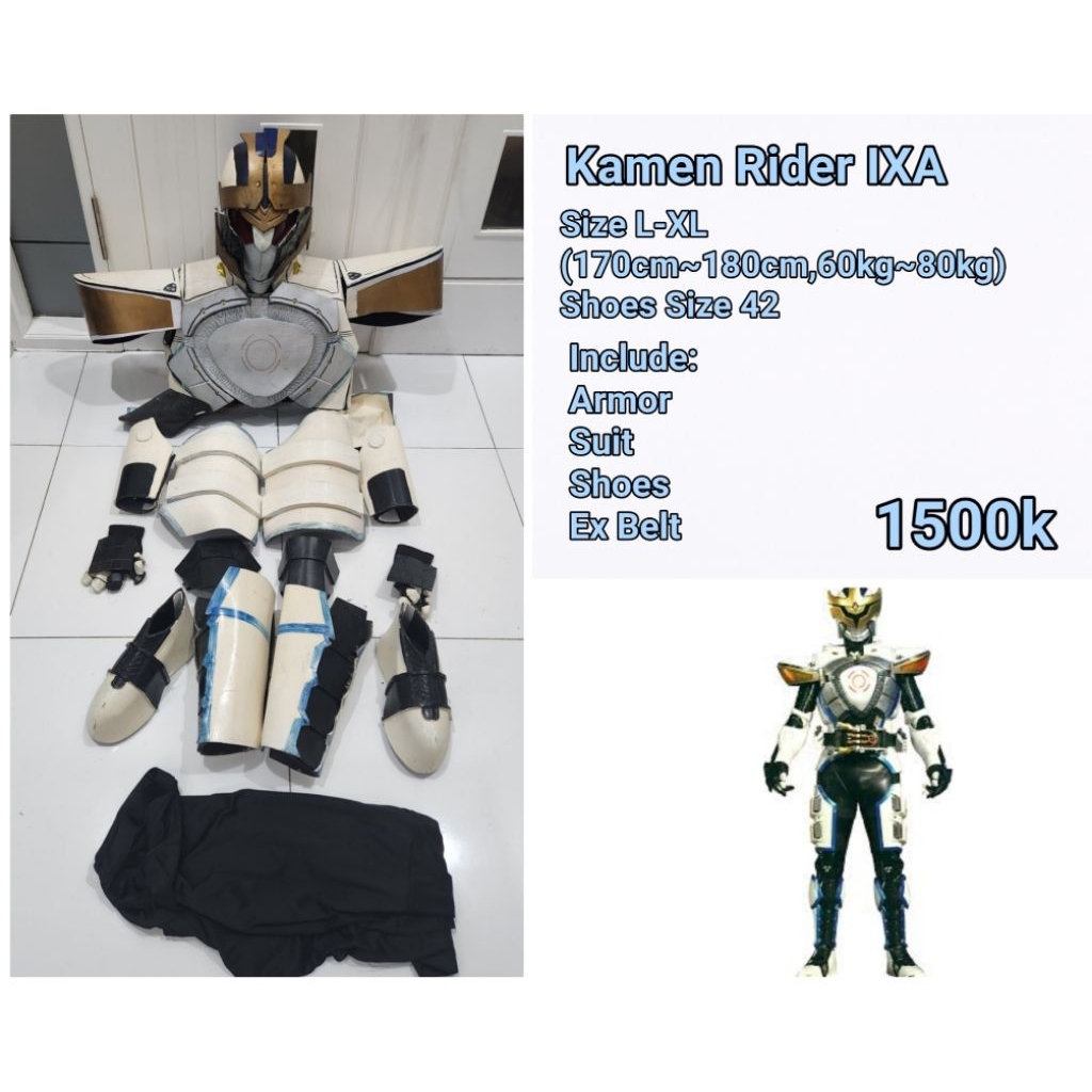 Kostum Cosplay Kamen Rider IXA Kamen Rider Kiva