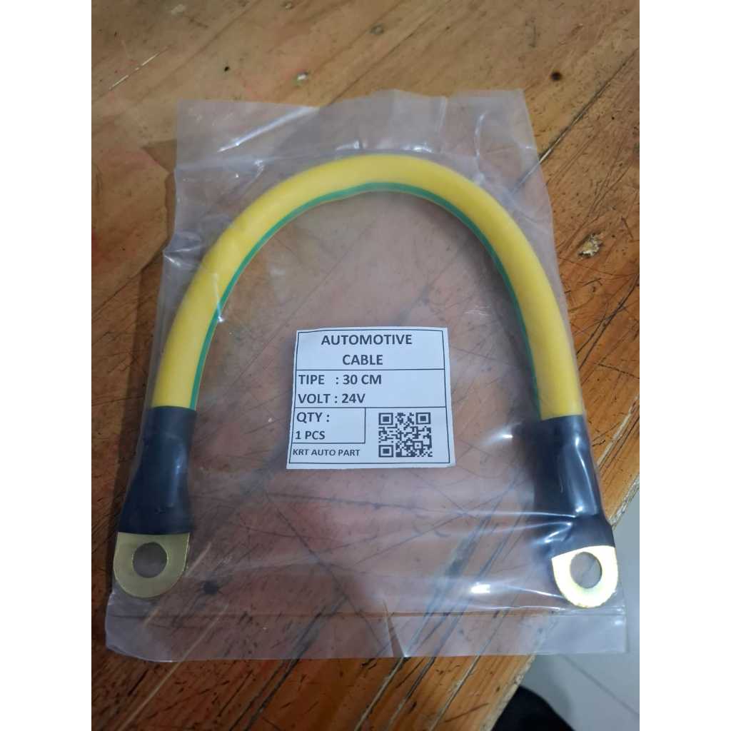 Kabel Aki Pararel 30cm 24V Model Skun 35mm Kabel Seri Aki Paralel 300mm 24 Volt Kabel Gandeng Accu M