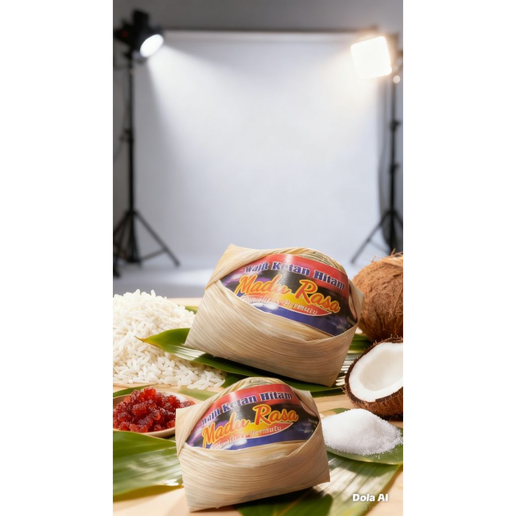 Azcar Oleh-Oleh Wajit Madurasa Ketan Hitam Cililin Bandung Barat Berat 500gr