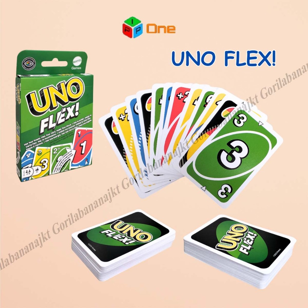 Uno Flex Card Mainan Kartu Mattel