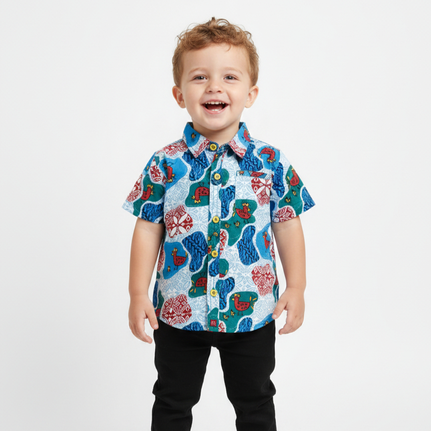 BABY POPEYE KEMEJA KATUN ANAK