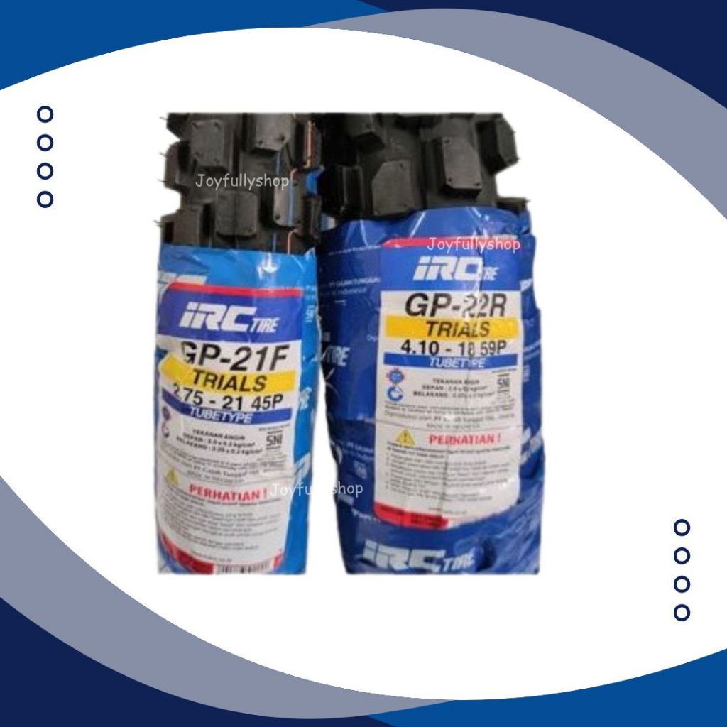 Ban Irc 18 21 Depan Belakang Dual Road Ban Standar Ori Klx Crf 150