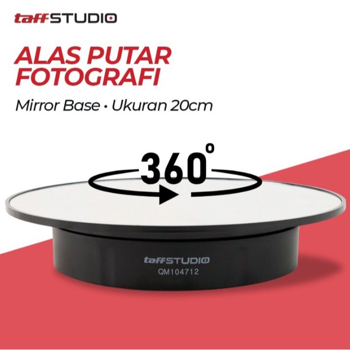 Alas Putar Display Stand TaffSTUDIO – Miniatur, Jam & Parfum