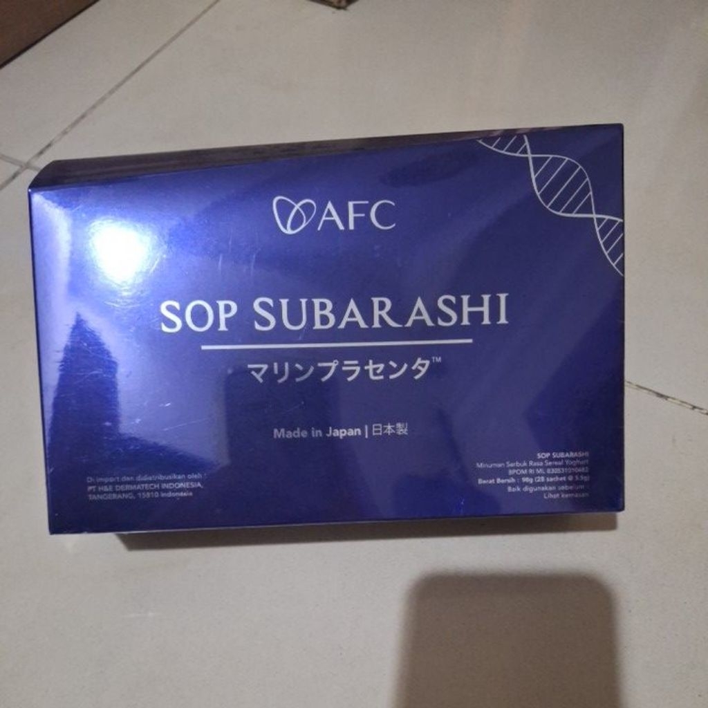 SOP Subarashi 1 box 28 sachet