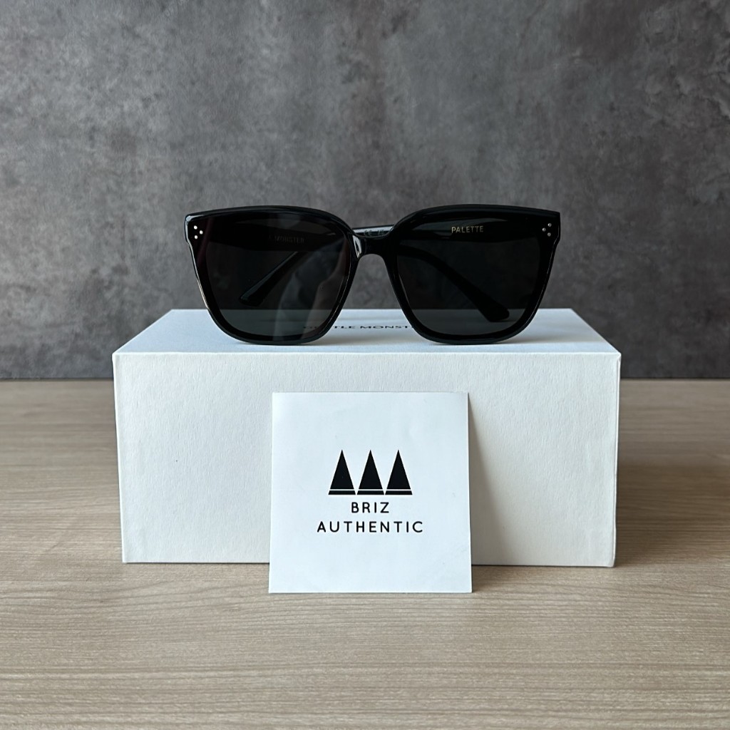 Kacamata Hitam Fashion Pria Wanita GM Palette 01 Black Sunglasses / Kacamata / Sunglasses 100% ORIGI