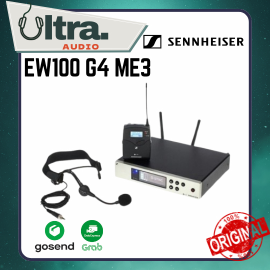 SENNHEISER EW100 G4 ME3 / EW 100 G4-ME3 / EW100G4ME3 / EW 100 G4 ME3 Wireless Headset ORIGINAL