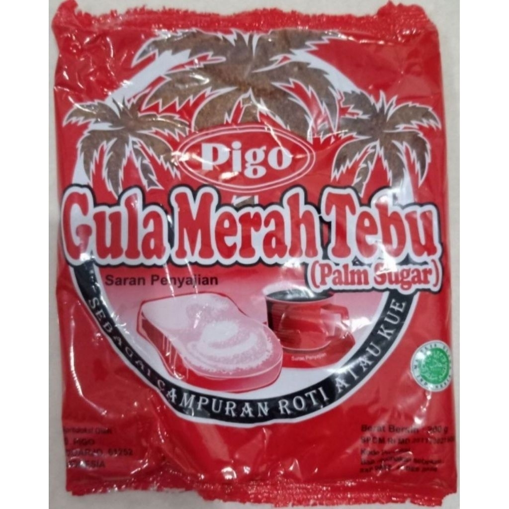 gula palm / palm sugar / palm suiker kemasan 200 gr x 48 pcs ( hrg per karton)