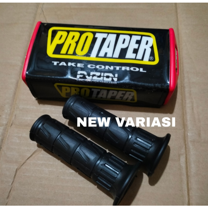 NEW Paket Grip Kaze Set Busa Kotak Stang Protaper Busa Stabilizer Busa Pelindung Dada Motor Trail Cr