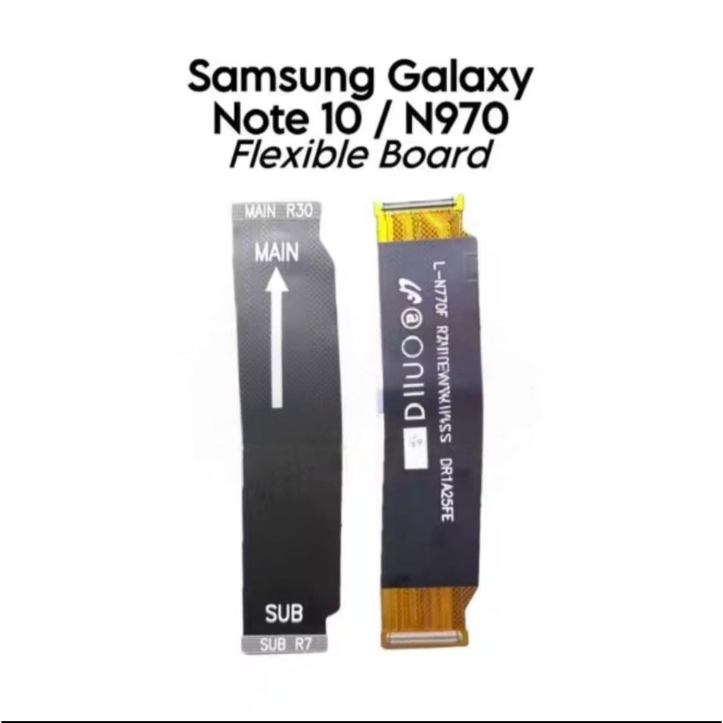 Flexible Lcd Mainboard Samsung Note 10 N970 N970F Main board