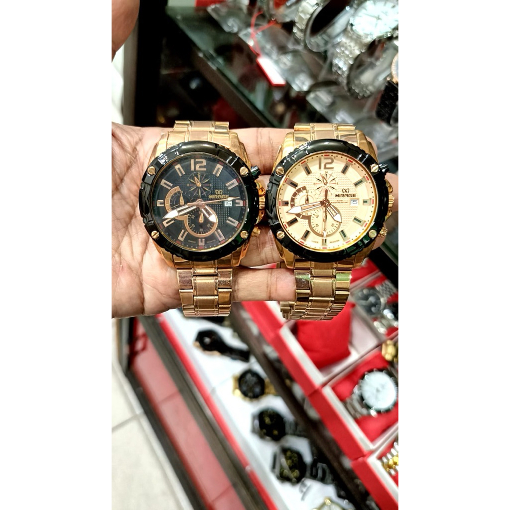 Jam Tangan Pria MIRAGE 8714 Original