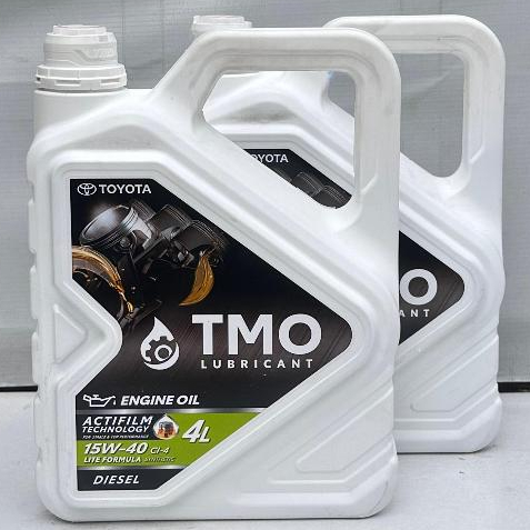 Oli Mesin TMO Disel 15W-40 CI-4 isi 4 Liter No Part O8880-83352/O8880-84795 Produk Original Toyota