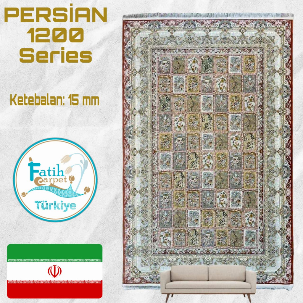 Karpet Premium Klasik Iran Reeds 1200 - I2